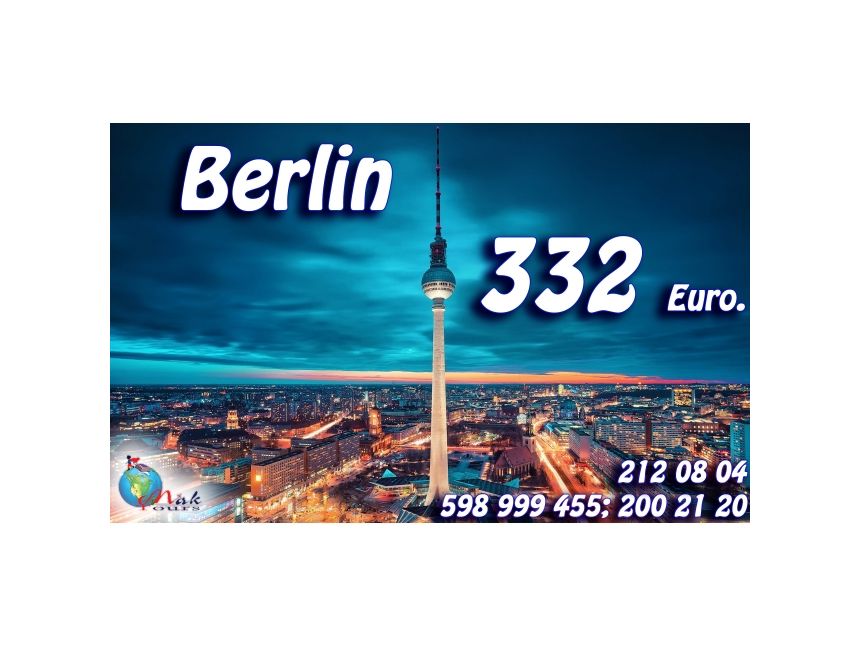 Berlini - 332 Euro