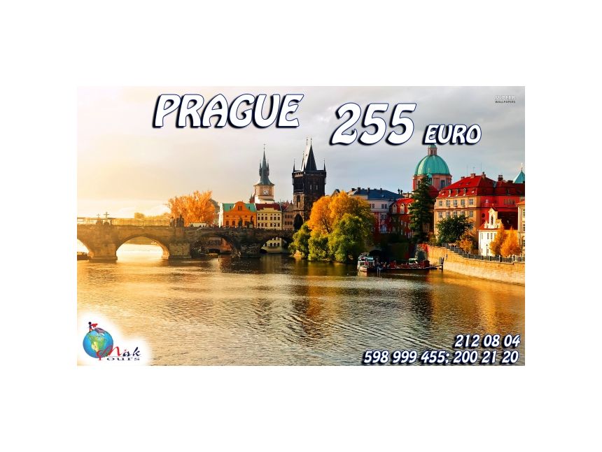 ☞პრაღის კვირიანი ტური ევროდ მხოლოდ MAK TOURS-ისგან!