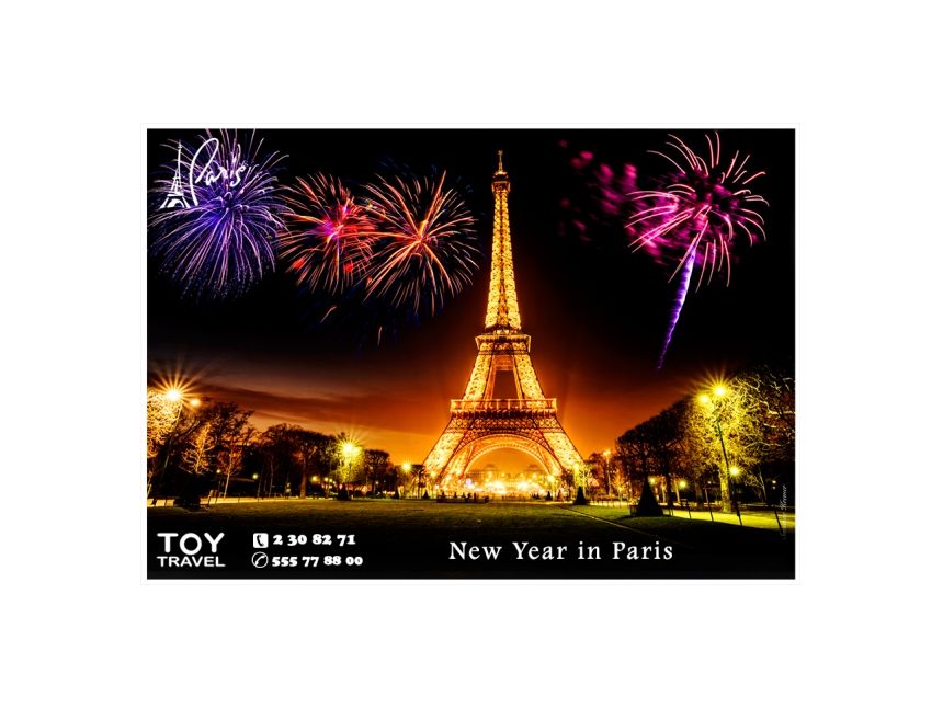 ახალი წელი პარიზში | NEW YEAR IN PARIS
