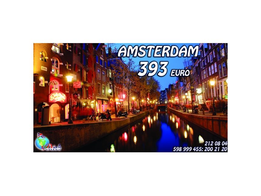 Amsterdam From 393 Euro.