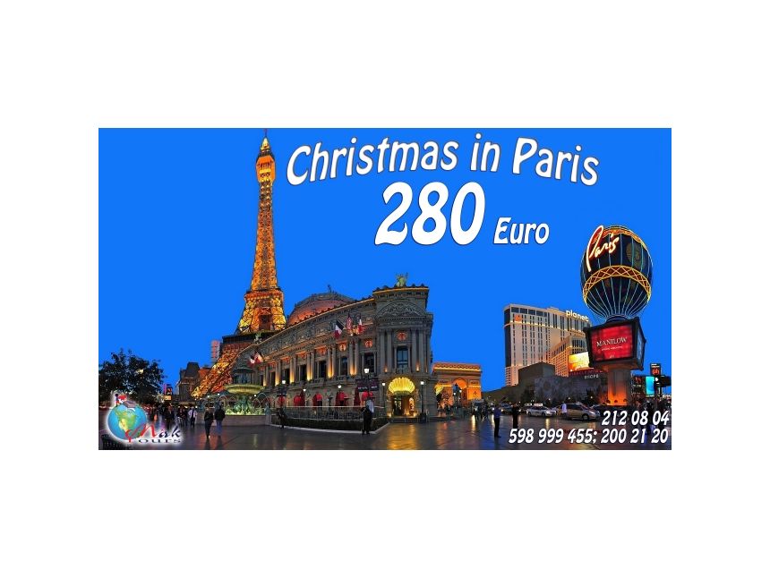 Christmas in Paris from 280 Euro