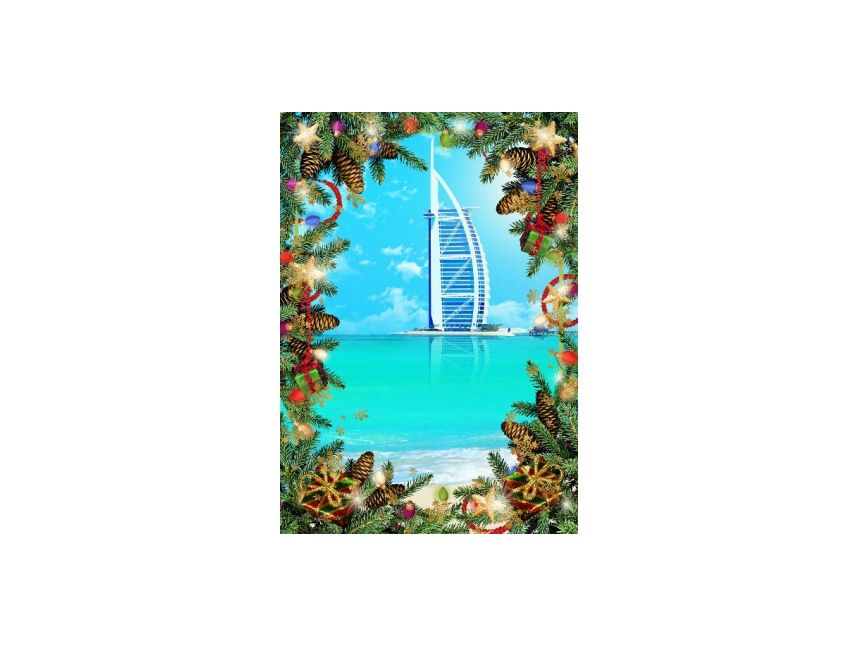 Счастливого рождества в Дубаи $