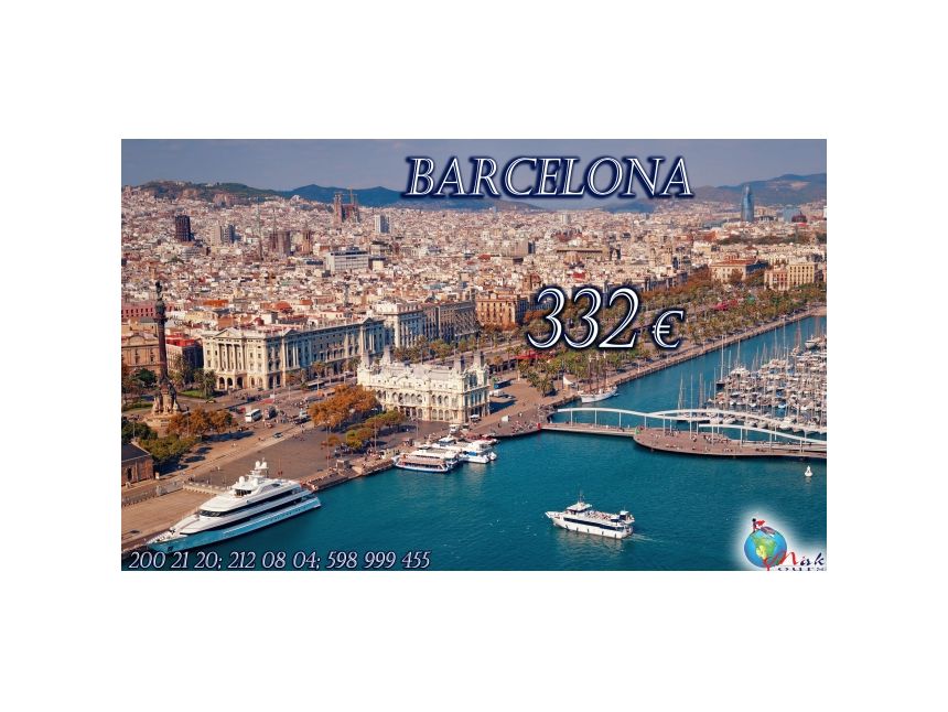 Barcelona - 332 Euro