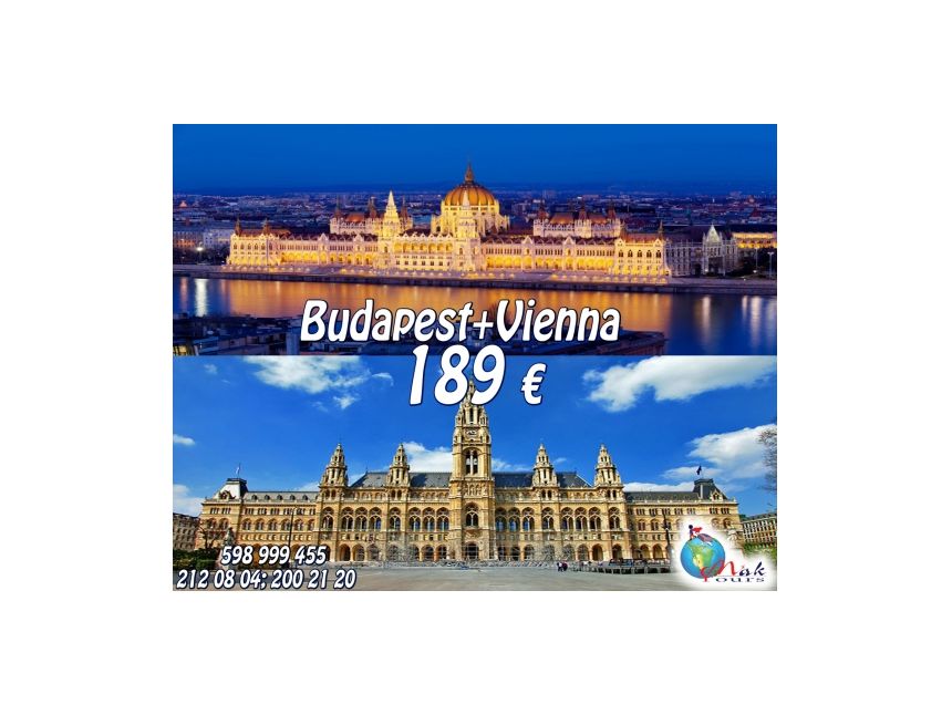 Budapest-Vienna 189 Euro