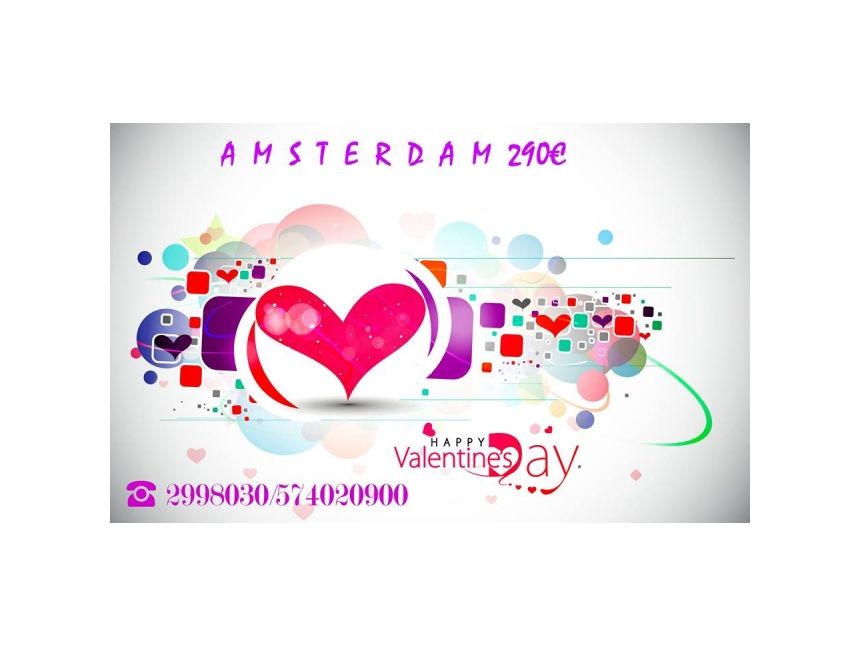 სიყვარულის დღე ამსეტრდამში საყვარელ ადამიანთან ერთად !!!