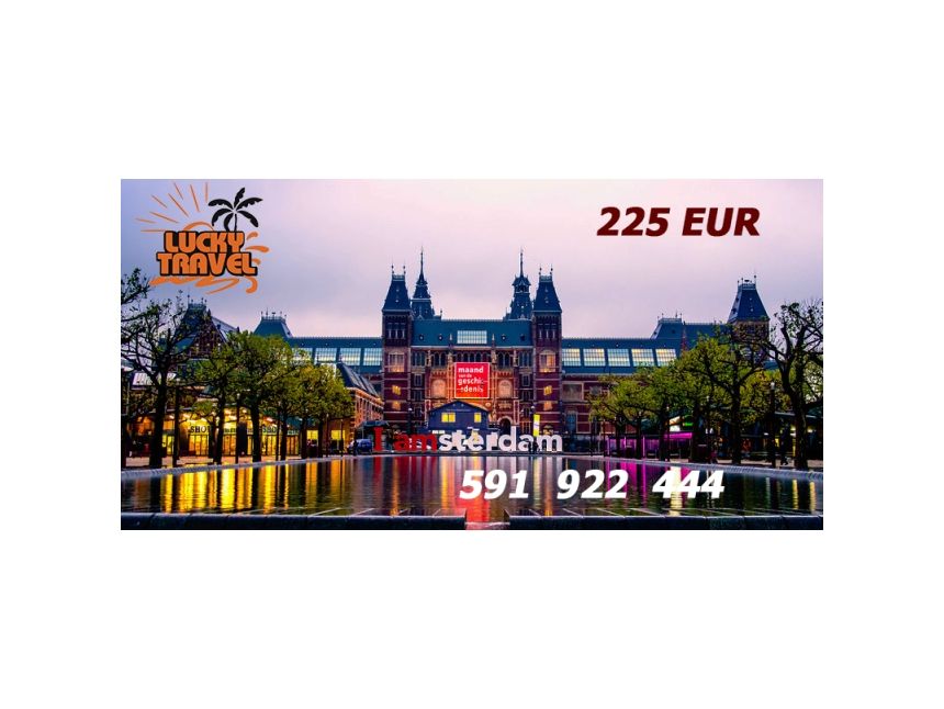 ამსტერდამი თქვენთვის! მხოლოდ ევროდ!