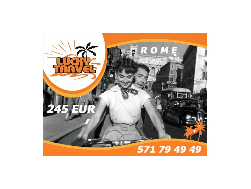 მოუწყვეთ თქვენთვის საყვარელ ადამიანს, დაუწვიყარი სიყვარულის დღე რომში!