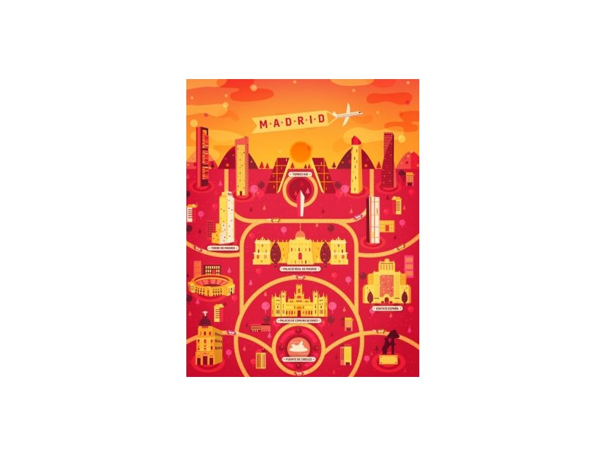 მადრიდი, სრული პაკეტი -  ევრო