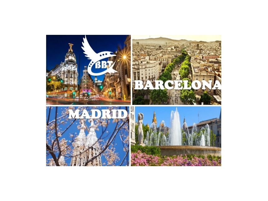 ბარსელონა - მადრიდი - ესპანეთის ცეცხლოვანი კულტურის დასაბამი, ისტორიული შედევრების სამყარო!