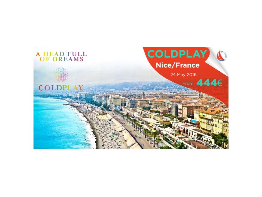 COLDPLAY ნიცა/საფრანგეთი