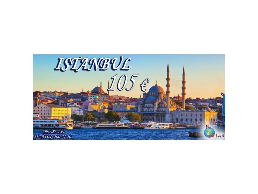 ISTANBUL FROM MAK TOURS! სრული პაკეტი 105€-დან!