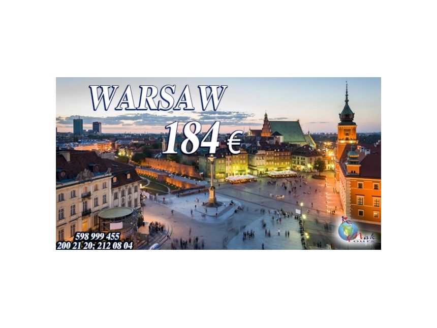 Warsaw 184 Euro!