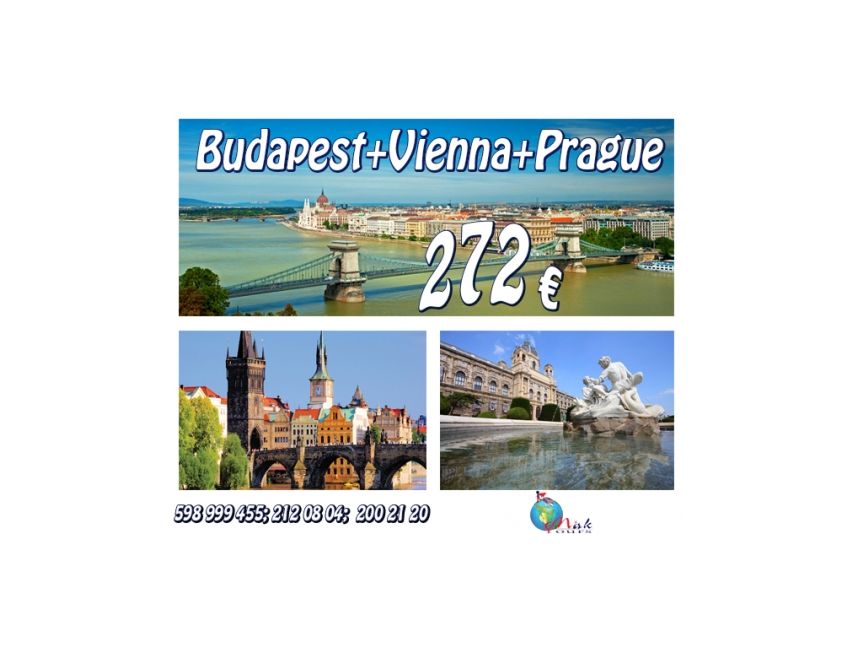 ბუდაპეშტი-ვენა-პრაღა  ევროდ Mak Tours-ისგან!