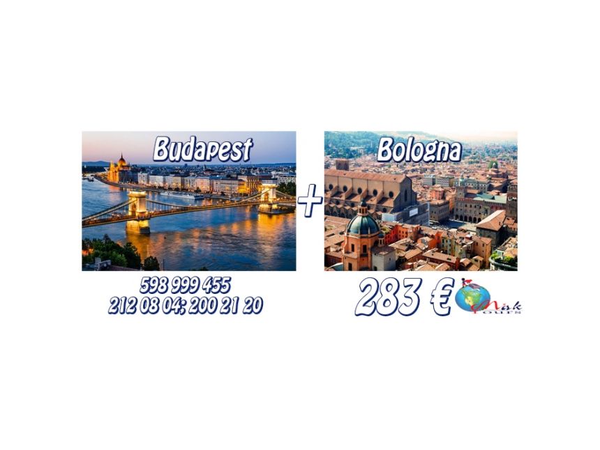 ბუდაპეშტი+ბოლონია  ევროდ Mak Tours-ისგან!