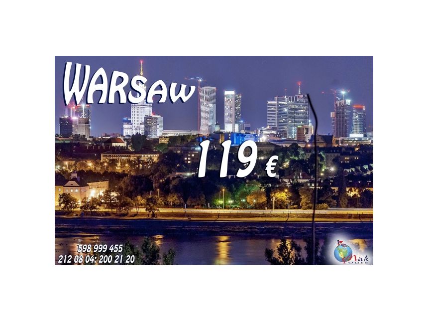 Warsaw - 119 Euro From Mak Tours!