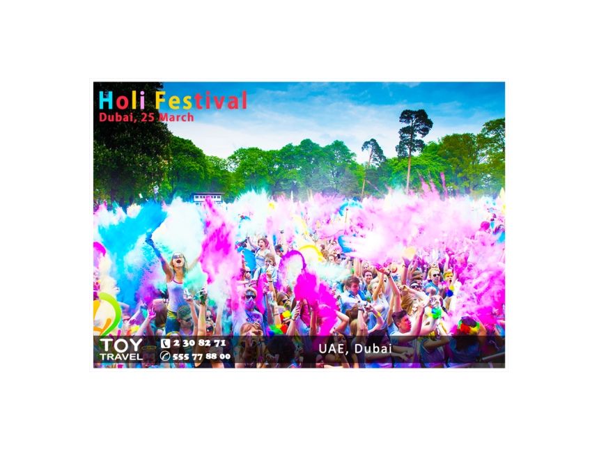 HOLI FESTIVAL DUBAI
