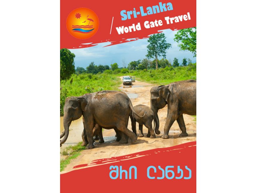 Sri-Lanka If you love wild animals, view them in their natural habitats