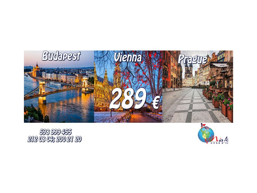 ბუდაპეშტი+ვენა+პრაღა ევროდ!