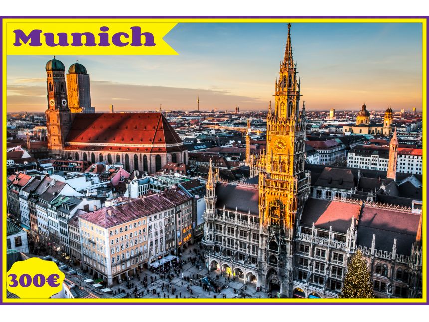 ზღაპრული მიუნხენი დაუჯერებელ ფასად გელოდება!