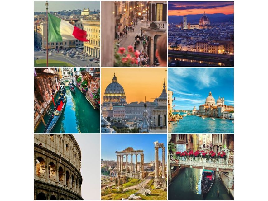 რომი / ფლორენცია / ვენეცია იტალიის  ულამაზესი ქალაქის ტური თქვენთვისაა!      ,