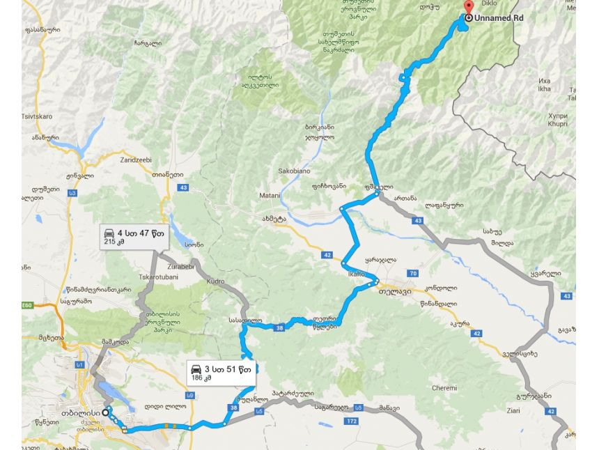 დღიანი ჯიპ ტური თუშეთში -- აგვისტო (--) დარჩა  ადგილი