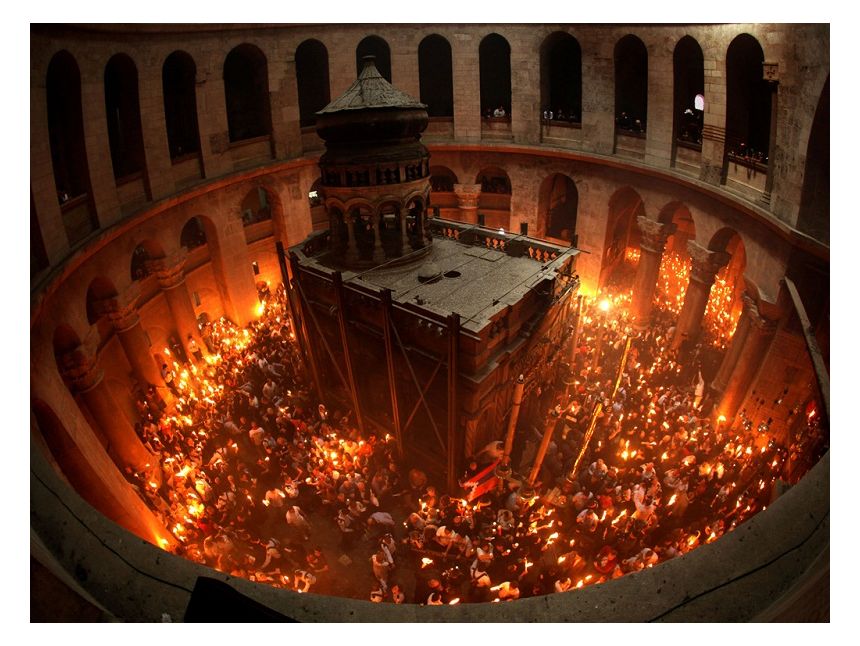 აღდგომა წმინდა მიწაზე