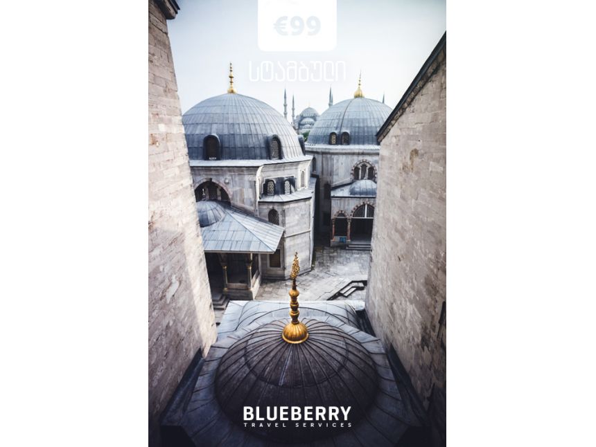 ფასდაკლება Turkish Airlines-ის ავიაბილეთებზე სტამბულის მიმართულებით.