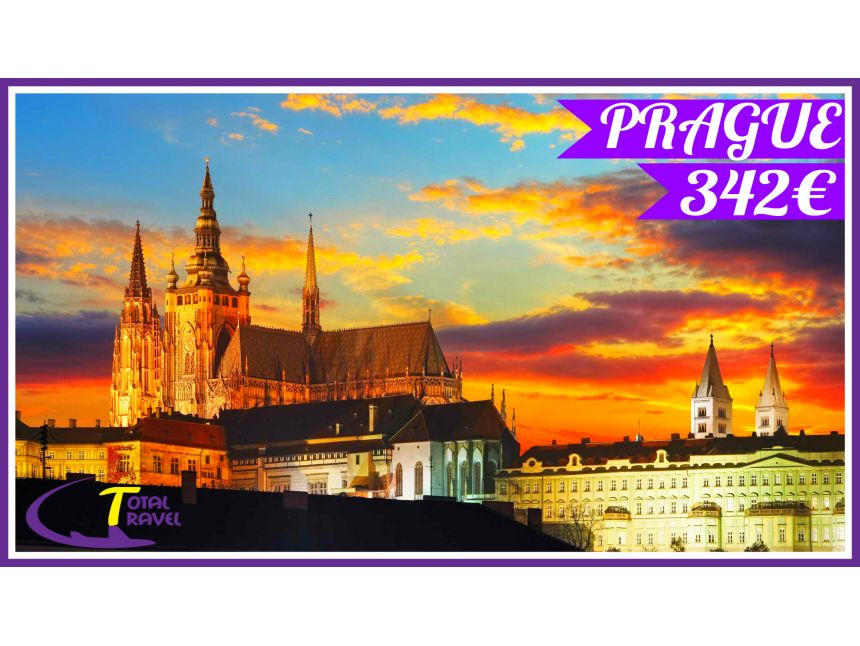 გაატარეთ დაუვიწყარი დღეები პრაღაში ტურისტული საგზური € - დან