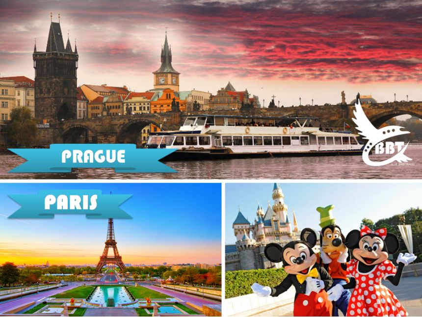 ერთ -ერთი შთამბეჭდავი კომბინირებული ტური ევროპის საოცნებო ქალაქებში -  ევროდან!