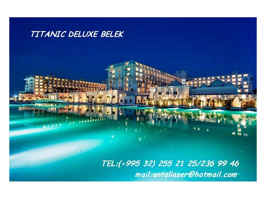 TITANIC DELUXE BELEK %-იანი ფასდაკლება.