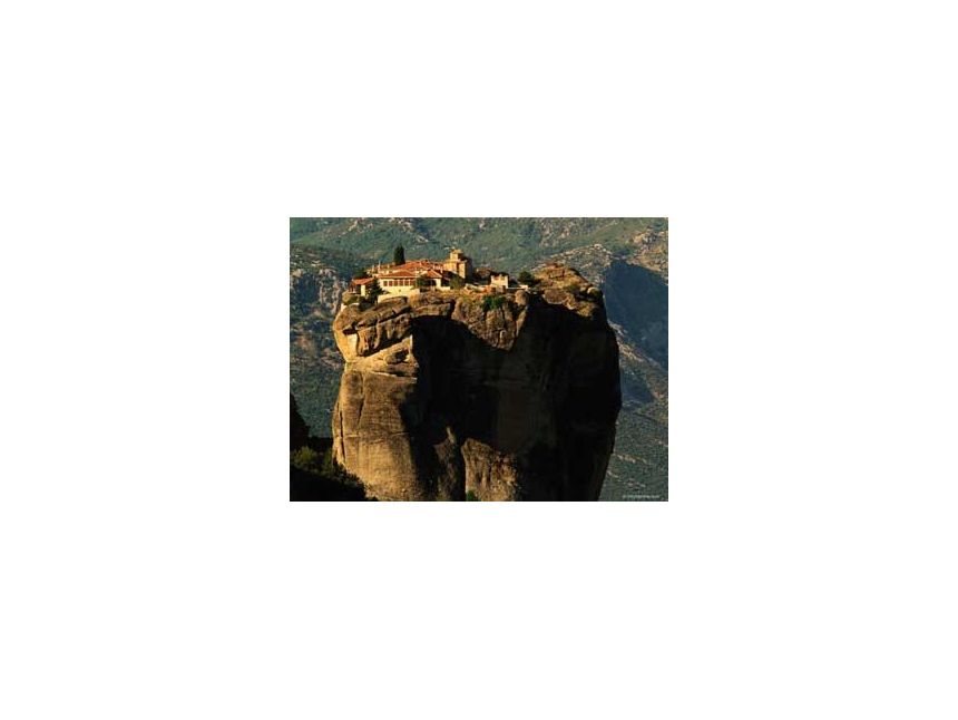 მეტეორას მონასტრები - ცასა და დედამიწას შორის გამოკიდებული