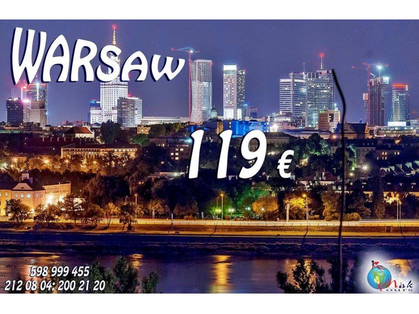 Warsaw/Poland 119 Euro!!!