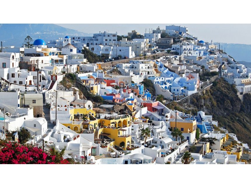 დღიანი დასვენება სანტორინზე