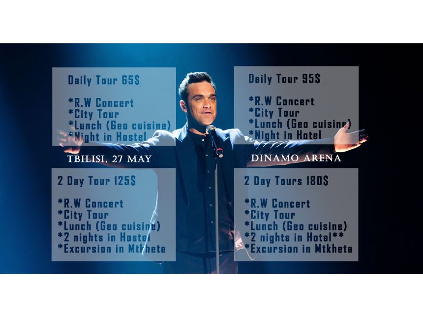 Robbie Williams Live - With Itours Georgia 