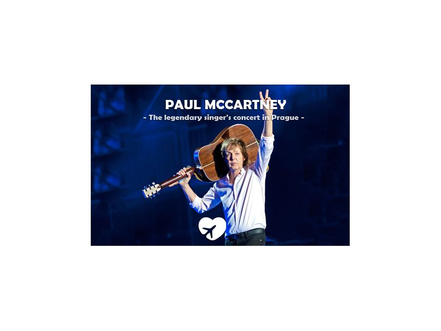 გააორმაგე მოგზაურობის შთამბეჭდაობა, ლეგენდარული პოლ მაკარტნის კონცერტზე დასწრებით! გთავაზობთ ექვს დღიან ტურს პრაღაში, რომელიც გაგაკვირვებთ თავისი მომხიბვლელი იდუმალებით ნამდვილი საოცრება იქნება ეს ყველაფერი, პოლ მაკარტინთან ერთად! ტელ.: , მობ