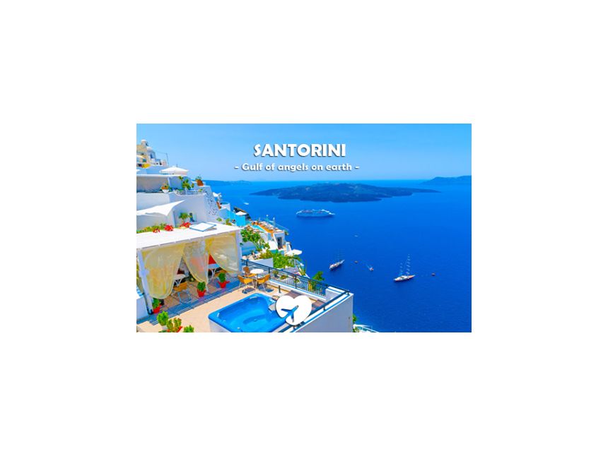 სანტორინი / საბერძნეთი ანგელოზების ყურე დედამიწაზე ლტე.: , მობ.: