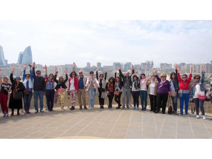 Baku  June ,,Festival of colors Azerbaijan