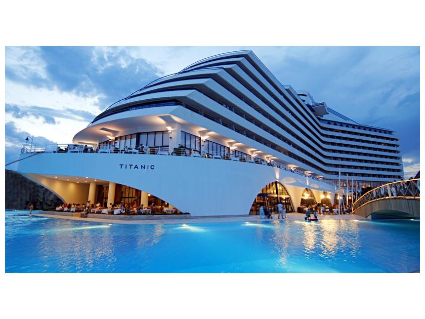 TITANIC BEACH LARA HOTEL * ( სიდე ) -  +სასაჩუქრე ბარათი