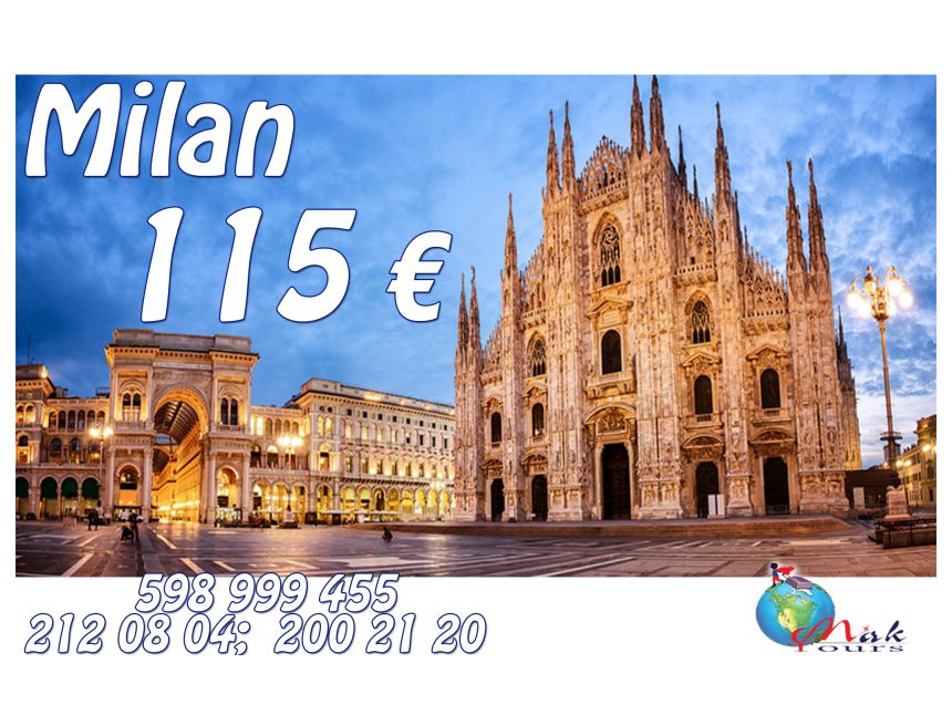 მილანი / MILAN ყველაზე იაფად Mak Tours-ისგან  €-დან!