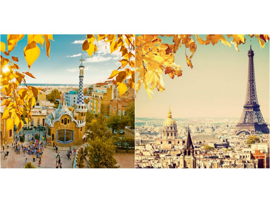 შემოდგომა ევროპაში!! ბარსელონა-პარიზი