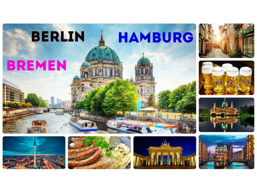 ბერლინი - ჰამბურგი - ბრემენი - დღე - ევროდან!!!