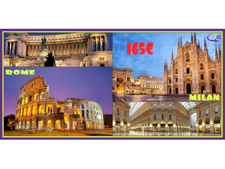 იტალიის ორი ულამაზესი ქალაქი >>> რომი>>>მილანი ! ! !