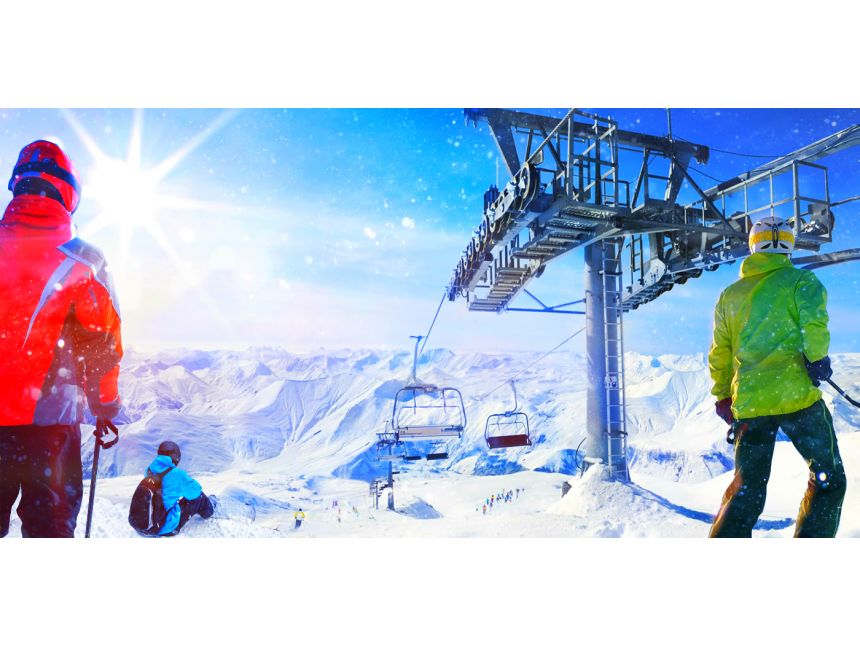 მზე თოვლი და გუდაური-სეზონის გახსნა