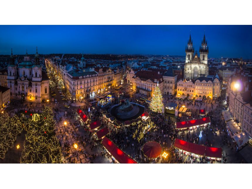 ❄ ახალი წელი პრაღაში ❄ დათოვლილი გარემო ❄ ზღაპრული ქუჩები