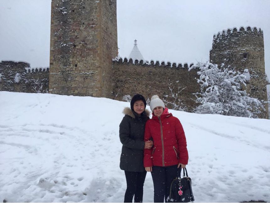 Meet New Year in Georgia