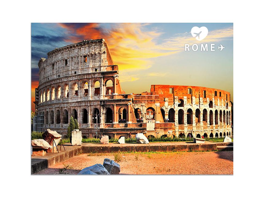 რომი - მოინახულე უკვდავი ქალაქი მხოლოდ 355 ევროდ 
