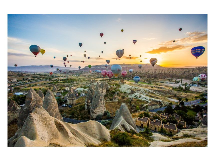 იმოგზაურეთ კაპადოკიაში -დან სრული პაკეტი