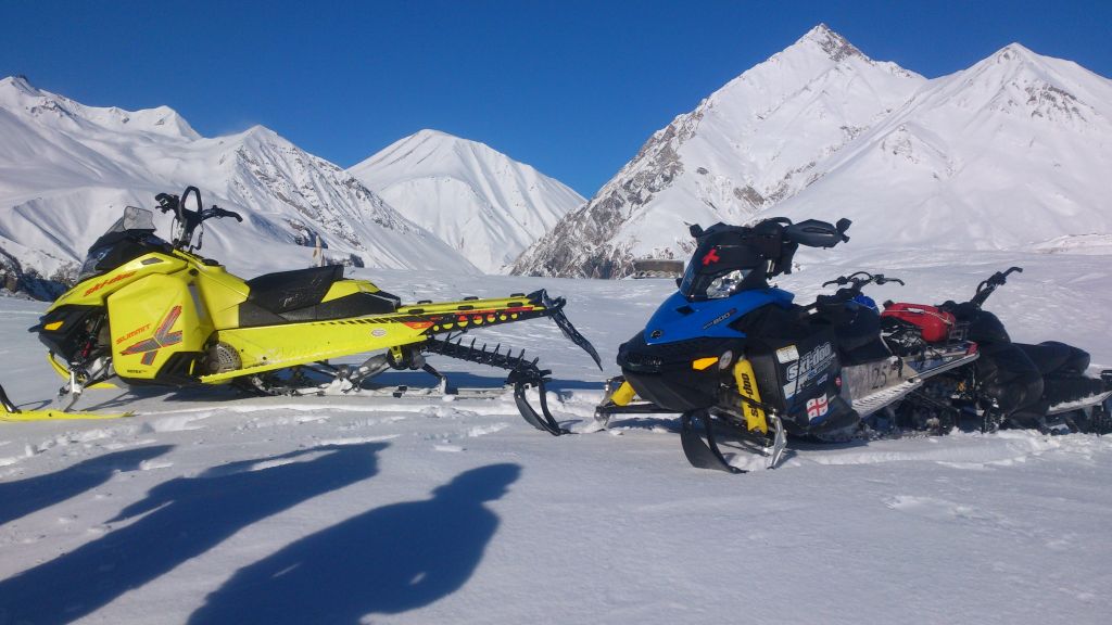 Snowmobile rent in Gudauri