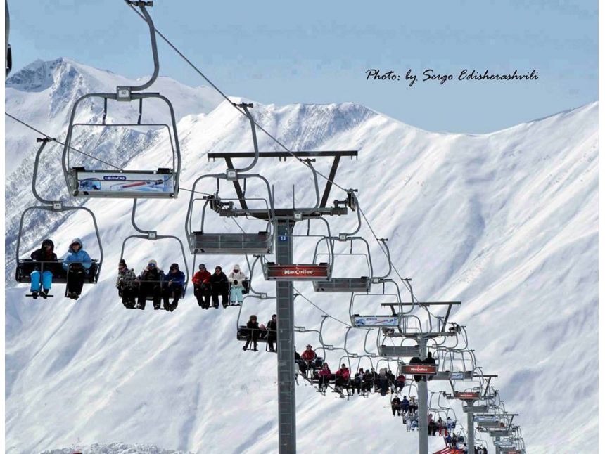 სეზონის გახსნა გუდაურში - დეკემბერი, კვირა.