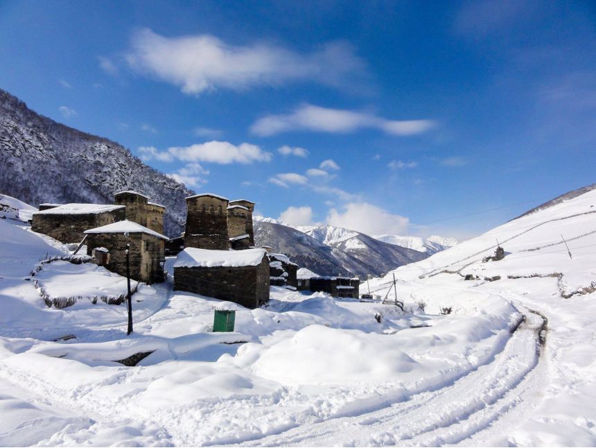 ახალი წელი სვანეთში დეკემბერი - იანვარი